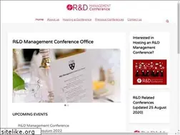 Sites similar to rnd-conferences.org