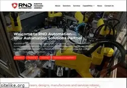 Sites similar to rndautomation.com