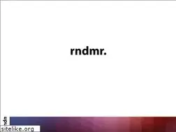 Sites similar to rndmr.com