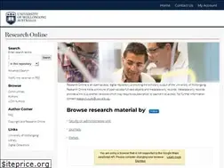 Sites similar to ro.uow.edu.au