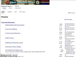 Sites similar to roachforum.com