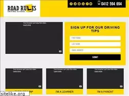 Sites similar to roadrulesdrivingschool.com.au