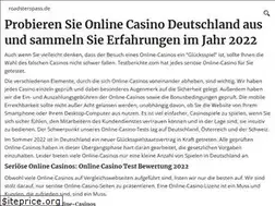 Sites similar to roadsterspass.de