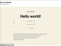 Sites similar to roadstransporter.com
