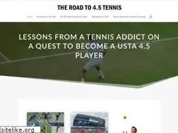 Sites similar to roadto45tennis.com