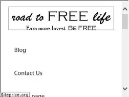 Sites similar to roadtofreelife.com