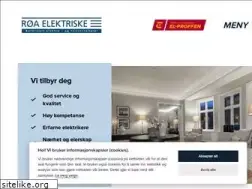 Sites similar to roaelektriske.no