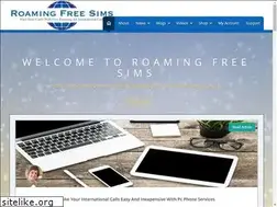 Sites similar to roamingfreesims.com