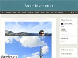 Sites similar to roamingkonos.com