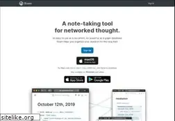 Sites similar to roamresearch.com