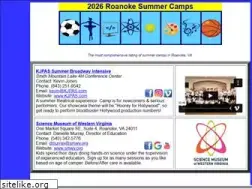 Sites similar to roanokesummercamps.com