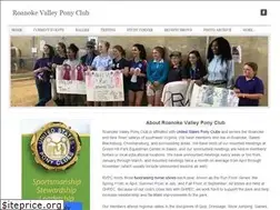 Sites similar to roanokevalleyponyclub.org