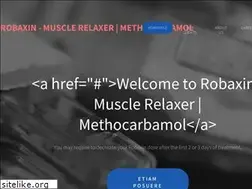 Sites similar to robaxin.wtf