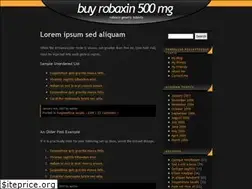 Sites similar to robaxinmed.com