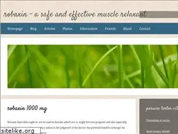 Sites similar to robaxintab.com