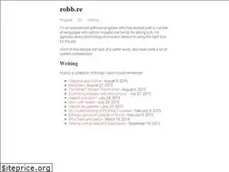 Sites similar to robb.re