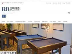 Sites similar to robbiesbilliards.com