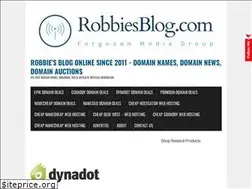 Sites similar to robbiesblog.com