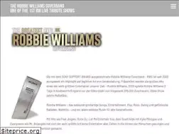 Sites similar to robbiewilliamscoverband.de
