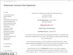 Sites similar to robbinsvilletownshippolice.org