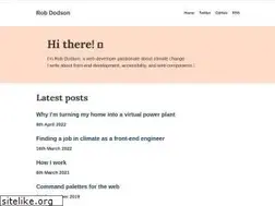 Sites similar to robdodson.me