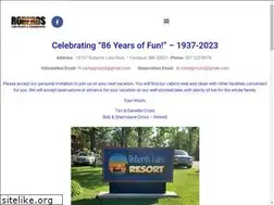 Sites similar to roberdslakeresort.com