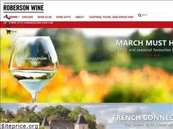 Sites similar to robersonwine.com