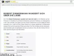Sites similar to robert-zimmermann-derfilm.de