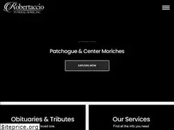 Sites similar to robertacciofuneralhome.com