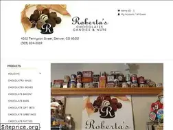 Sites similar to robertaschocolates.com
