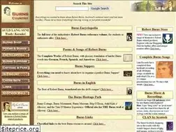 Sites similar to robertburns.org