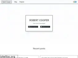 Sites similar to robertcooper.me
