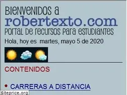 Sites similar to robertexto.com