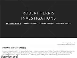Sites similar to robertferrisinvestigations.com