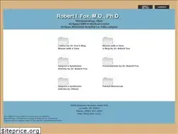 Sites similar to robertfoxmd.com