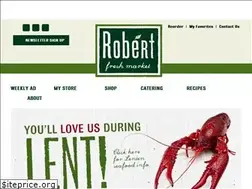 Sites similar to robertfreshmarket.com