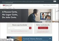 Sites similar to roberthalf.com.br