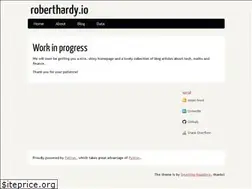 Sites similar to roberthardy.io