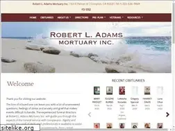 Sites similar to robertladamsmort.com