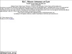 Sites similar to robertmoorelaw.com