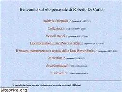 Sites similar to robertodecarlo.it