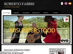 Sites similar to robertofabbri.com