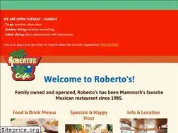 Sites similar to robertoscafe.com