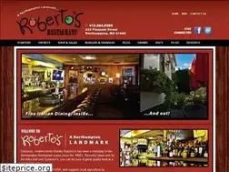 Sites similar to robertosnorthampton.com