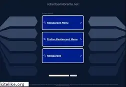 Sites similar to robertosristorante.net