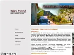 Sites similar to robertotrans.hu