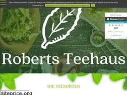 Sites similar to roberts-teehaus.de