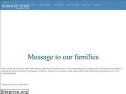 Sites similar to robertsandsonsfuneralhome.com