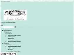 Sites similar to robertsflorals.net