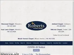 Sites similar to robertsfuneralhome.com